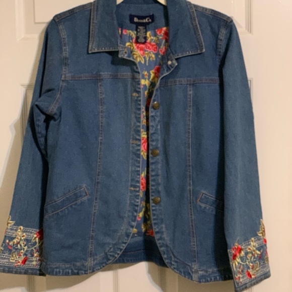 Jean Jacket by Denim & Co, Size: Small - Picture 3 of 8